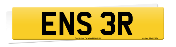Registration number ENS 3R